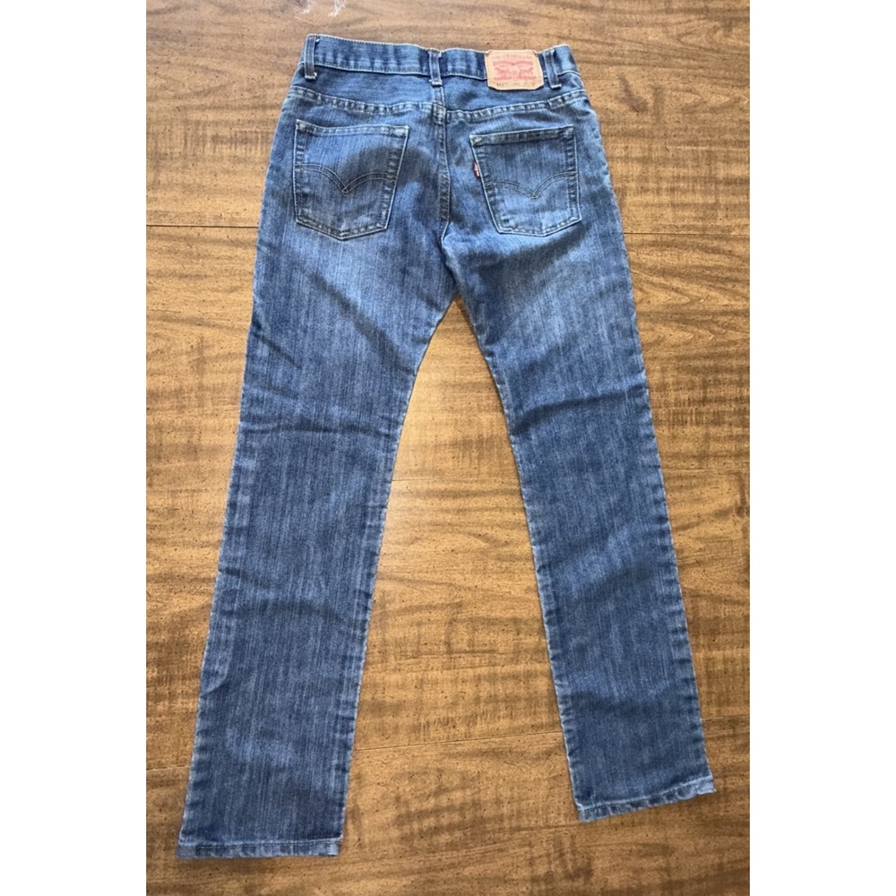 Levi's 511 Slim Denim Blue Jeans Women's Size 14 Regular 27X27 - Picture 3 of 10